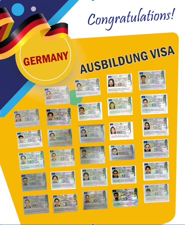 Germany Ausbildung Visa Achievers - Achiever