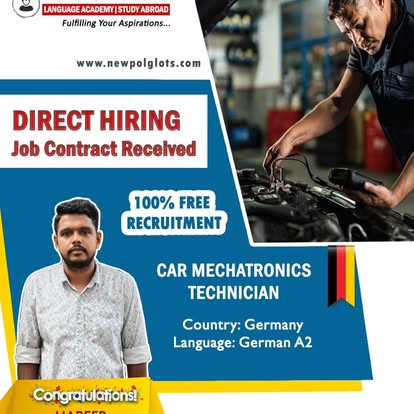 Car Mechatronics Technician Germany Job Contract Received Newpolyglots