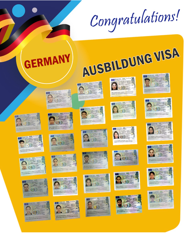 Germany Ausbildung Visas Granted Collage Newpolyglots